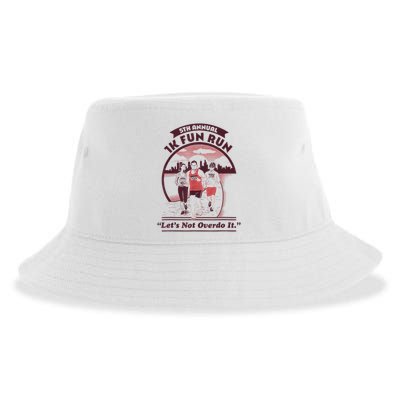 5th Annual 1k Fun Run Let's Not Overdo It Running Sustainable Bucket Hat