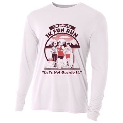 5th Annual 1k Fun Run Let's Not Overdo It Running Cooling Performance Long Sleeve Crew