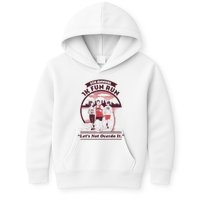 5th Annual 1k Fun Run Let's Not Overdo It Running Kids Hoodie
