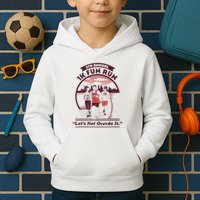 5th Annual 1k Fun Run Let's Not Overdo It Running Kids Hoodie