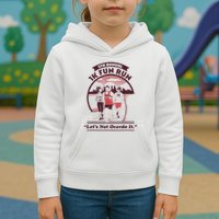 5th Annual 1k Fun Run Let's Not Overdo It Running Kids Hoodie