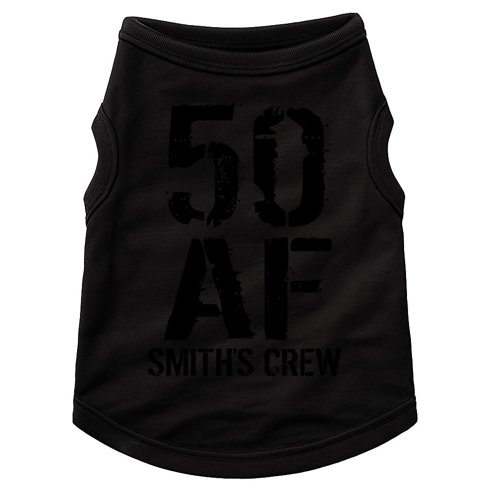 50 Af Custom Doggie Tank