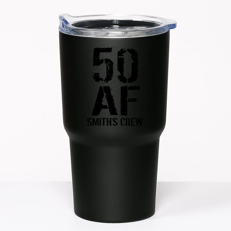 50 Af Custom Tumbler