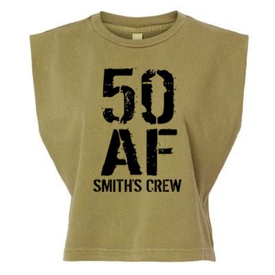 50 Af Custom Garment-Dyed Women's Muscle Tee