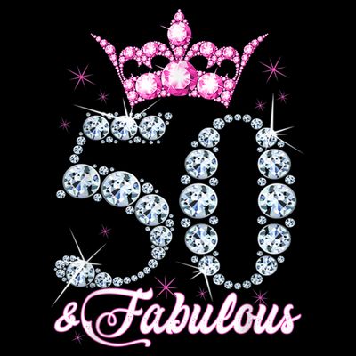 50 and Fabulous 50th Birthday Shirt For WoM.e.n.s T-Shirt