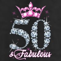 50 and Fabulous 50th Birthday Shirt For WoM.e.n.s 11oz C Handle Ceramic Mug