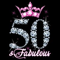 50 and Fabulous 50th Birthday Shirt For WoM.e.n.s Short Acrylic Beanie