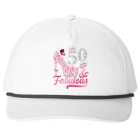 50 And Fabulous High Heel WoM.e.n.s 50th Birthday Snapback Five-Panel Rope Hat