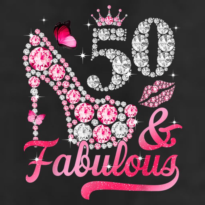 50 And Fabulous High Heel WoM.e.n.s 50th Birthday 11oz C Handle Ceramic Mug