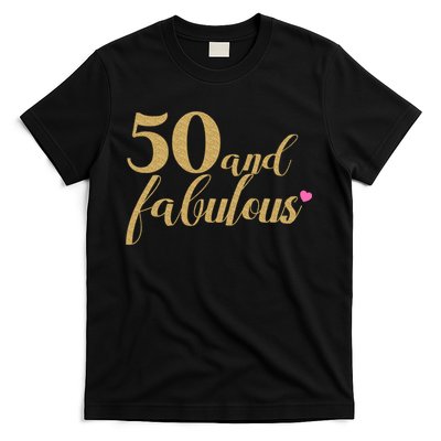 50 and Fabulous Long Sleeve Shirt - 50th Birthday, WoM.e.n.s T-Shirt