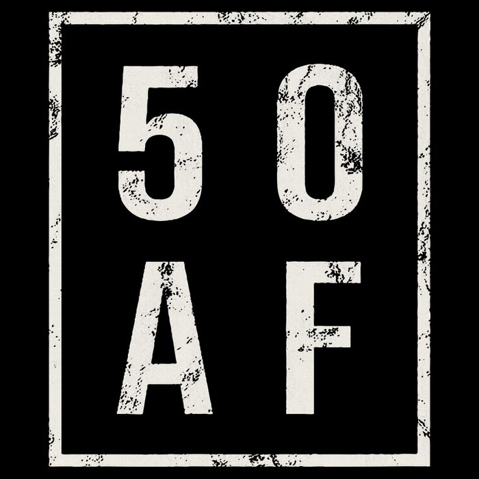 50 AF Funny 50th Birthday Fiftieth Birthday Impact Tech Backpack