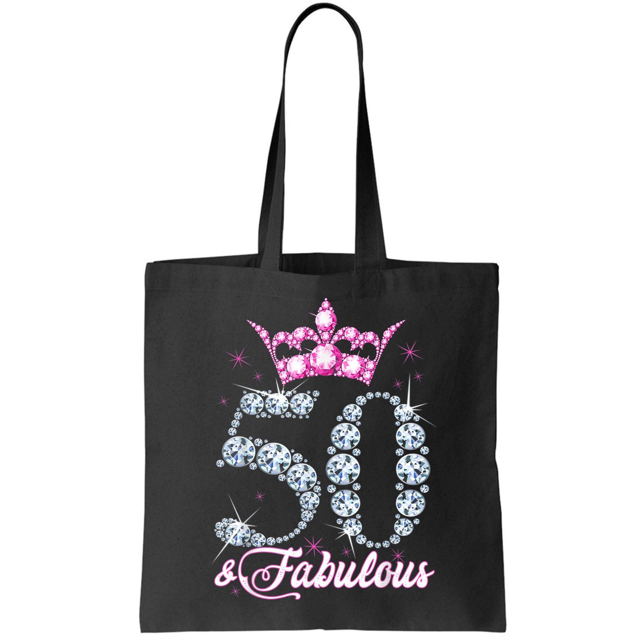 50 and Fabulous 50th Birthday Shirt For Wo Bag