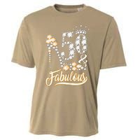 50 And Fabulous 50th Birthday Diamond Gift For Women Cooling Performance Crew T-Shirt