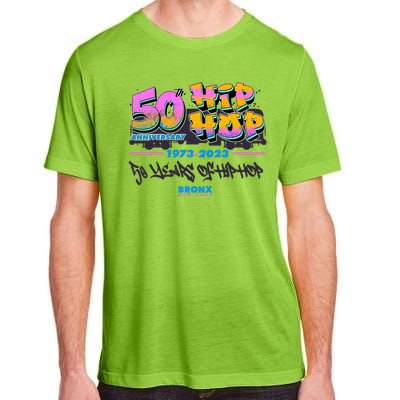 50th Anniversary Of Hip Hop Bronx New York Adult ChromaSoft Performance T-Shirt