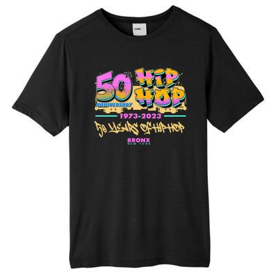 50th Anniversary Of Hip Hop Bronx New York Tall Fusion ChromaSoft Performance T-Shirt