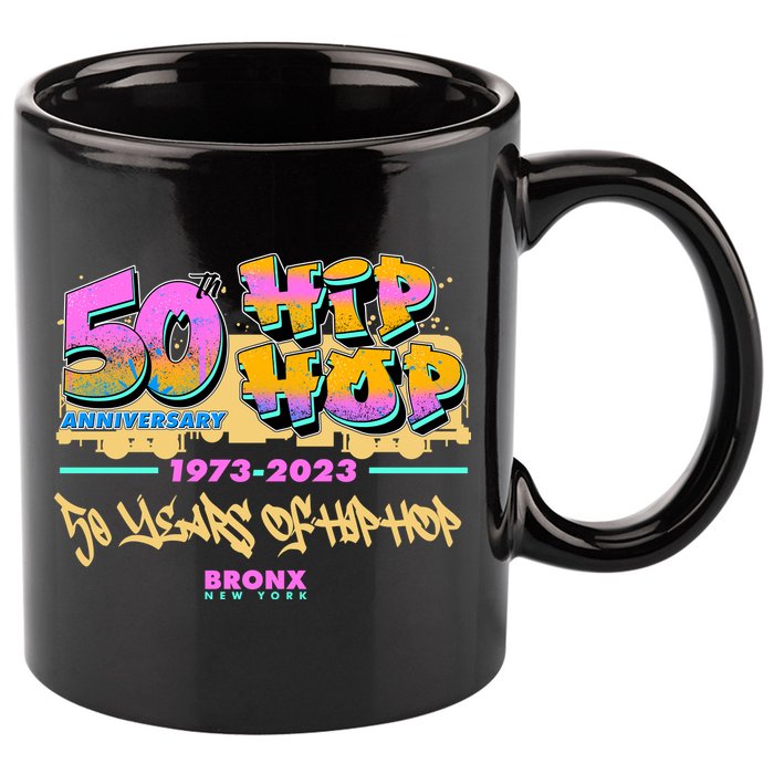 50th Anniversary Of Hip Hop Bronx New York 11oz C Handle Ceramic Mug
