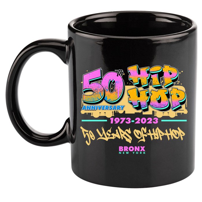 50th Anniversary Of Hip Hop Bronx New York 11oz C Handle Ceramic Mug