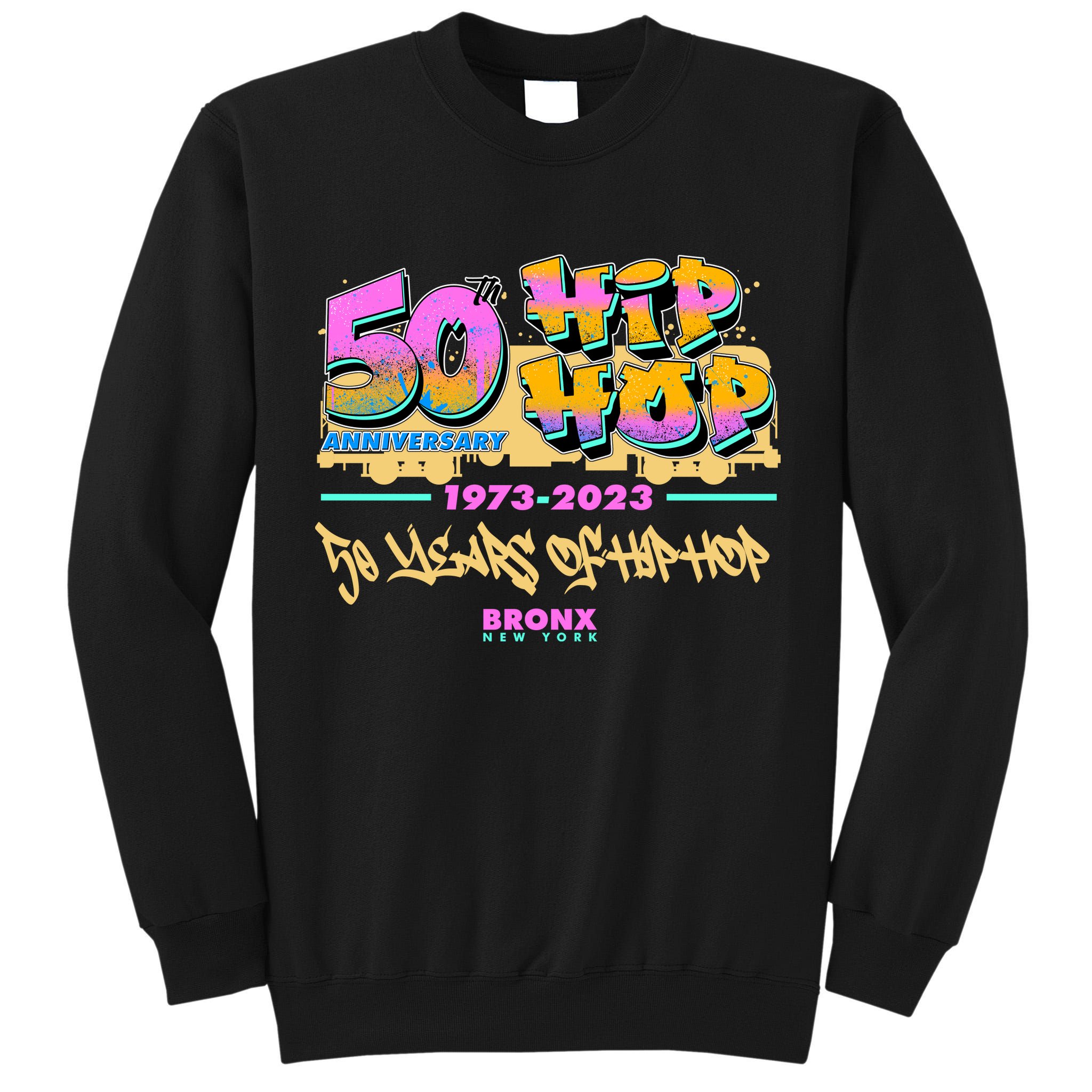50th Anniversary Of Hip Hop Bronx New York Tall Sweatshirt