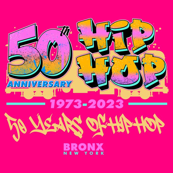 50th Anniversary Of Hip Hop Bronx New York USA-Made Doggie Bandana