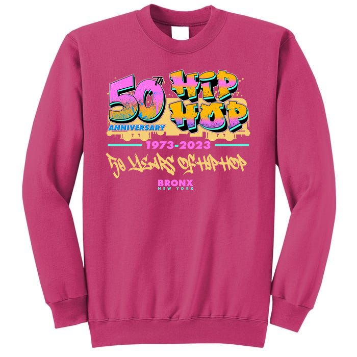 50th Anniversary Of Hip Hop Bronx New York Sweatshirt