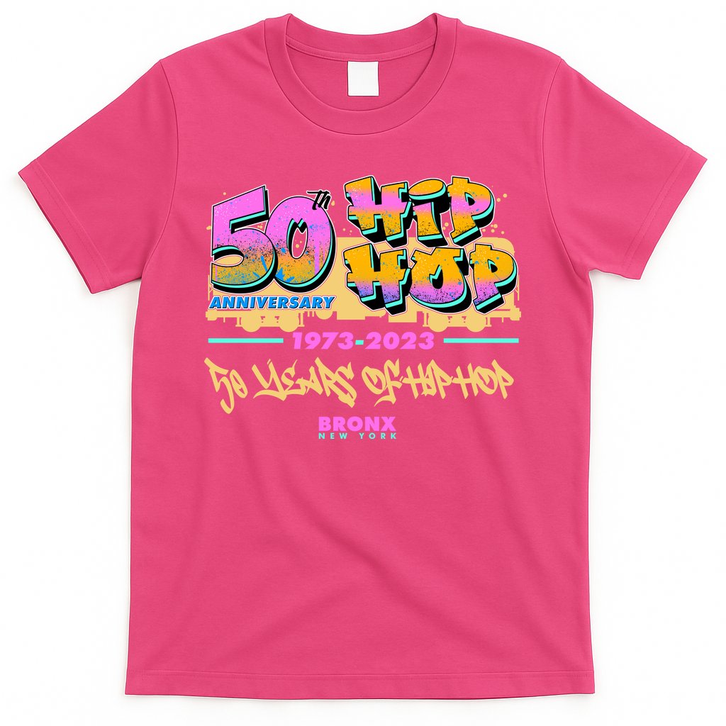 50th Anniversary Of Hip Hop Bronx New York T-Shirt