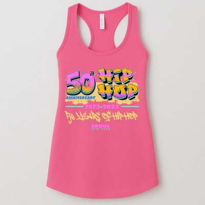 50th Anniversary Of Hip Hop Bronx New York Womens Tank Top