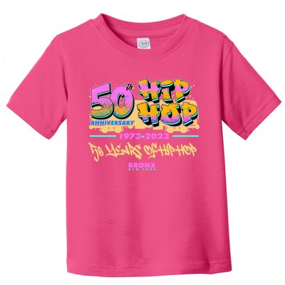 50th Anniversary Of Hip Hop Bronx New York Toddler T-Shirt