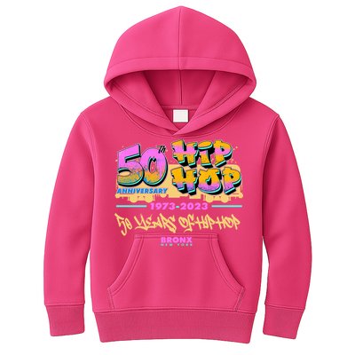 50th Anniversary Of Hip Hop Bronx New York Kids Hoodie