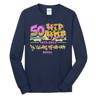 50th Anniversary Of Hip Hop Bronx New York Tall Long Sleeve T-Shirt