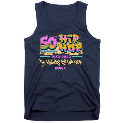 50th Anniversary Of Hip Hop Bronx New York Tank Top