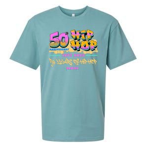 50th Anniversary Of Hip Hop Bronx New York Sueded Cloud Jersey T-Shirt