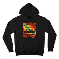 50th Anniversary Of Hip Hop 50 Years Of Hip Hop Old Music Hoodie