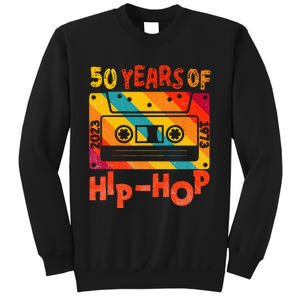 50th Anniversary Of Hip Hop 50 Years Of Hip Hop Old Music Sweatshirt