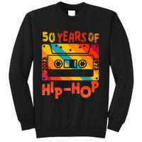 50th Anniversary Of Hip Hop 50 Years Of Hip Hop Old Music Sweatshirt