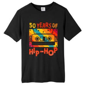 50th Anniversary Of Hip Hop 50 Years Of Hip Hop Old Music Tall Fusion ChromaSoft Performance T-Shirt