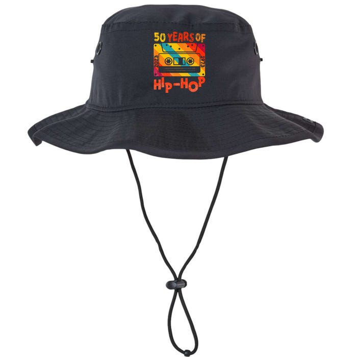 50th Anniversary Of Hip Hop 50 Years Of Hip Hop Old Music Legacy Cool Fit Booney Bucket Hat