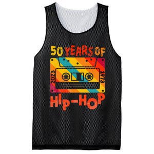 50th Anniversary Of Hip Hop 50 Years Of Hip Hop Old Music Mesh Reversible Basketball Jersey Tank