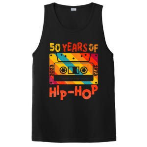 50th Anniversary Of Hip Hop 50 Years Of Hip Hop Old Music PosiCharge Competitor Tank