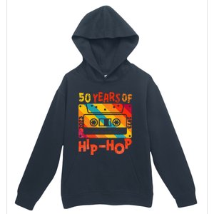 50th Anniversary Of Hip Hop 50 Years Of Hip Hop Old Music Urban Pullover Hoodie