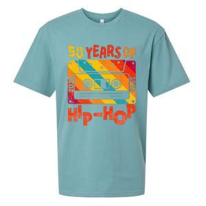 50th Anniversary Of Hip Hop 50 Years Of Hip Hop Old Music Sueded Cloud Jersey T-Shirt