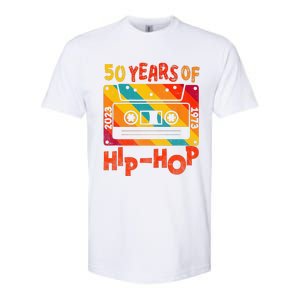 50th Anniversary Of Hip Hop 50 Years Of Hip Hop Old Music Softstyle CVC T-Shirt