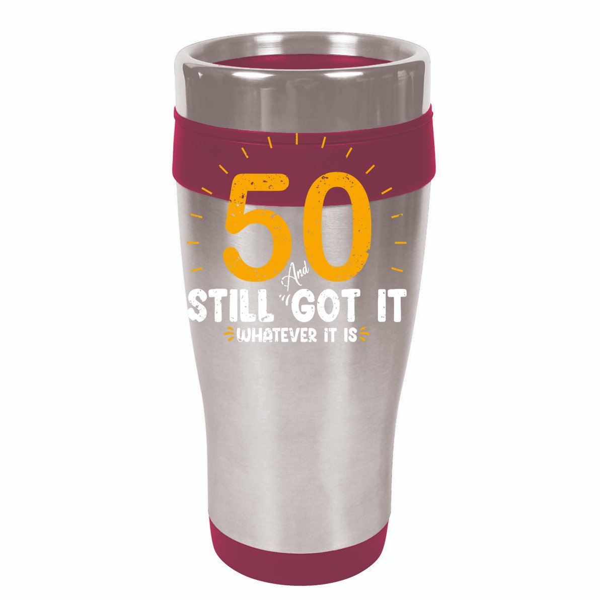 50 And Still Got It 50th Birthday Funny Fifty Years Old Bday V-Neck T-Shirt