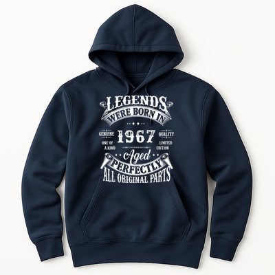 55 Birthday 1967 Gift Vintage 55 Birthday Hoodie