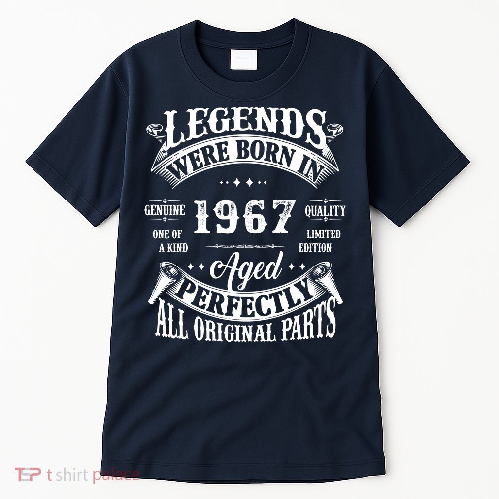 55 Birthday 1967 Gift Vintage 55 Birthday Tall T-Shirt