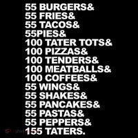 55 Burgers 55 Fries I Think You Should Leave Womens T-Shirt