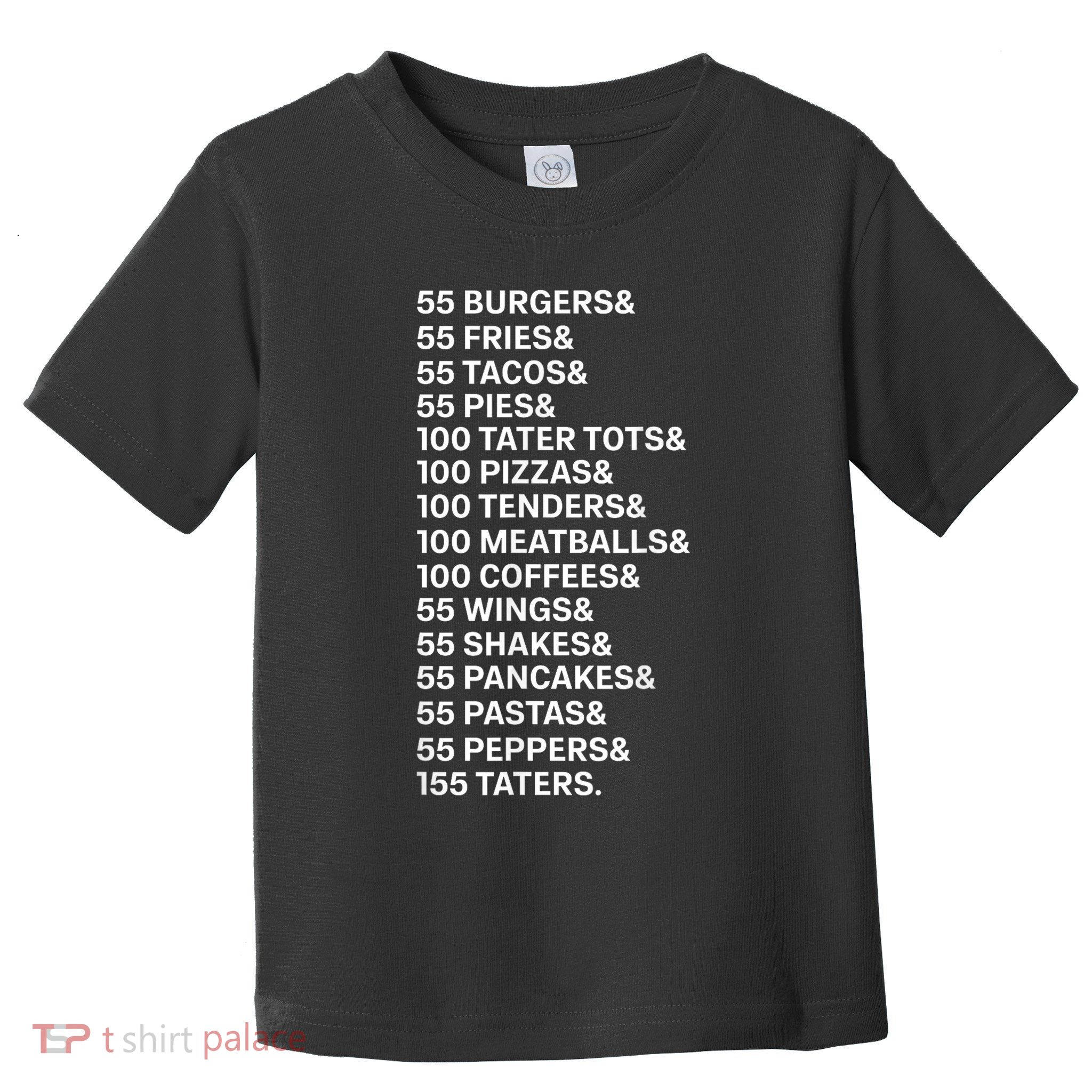 55 Burgers 55 Fries I Think You Should Leave Vintage Meme Toddler T-Shirt