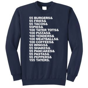 55 Burgers 55 Fries I Think You Should Leave Sweatshirt