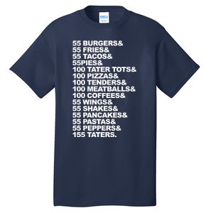 55 Burgers 55 Fries I Think You Should Leave Tall T-Shirt