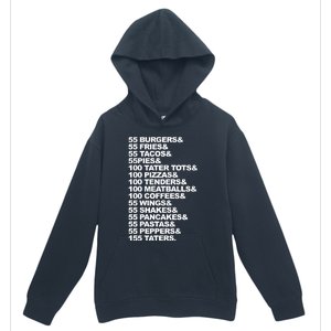 55 Burgers 55 Fries I Think You Should Leave Urban Pullover Hoodie