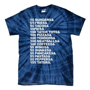 55 Burgers 55 Fries I Think You Should Leave Tie-Dye T-Shirt